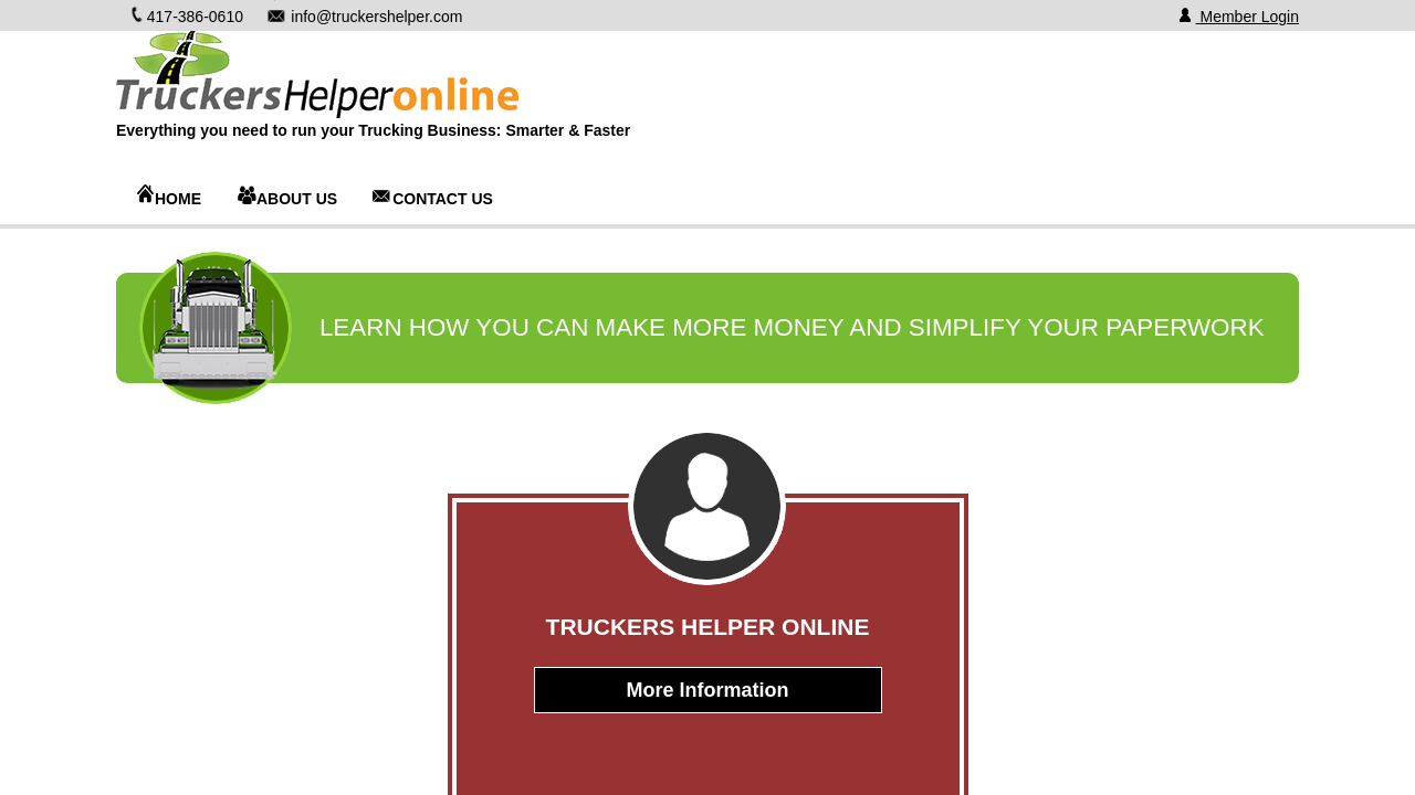 Truckers Helper